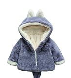 [もうほうきょう] 女の子 子供服 0-1-2-3-4歳の赤ちゃん 綿入れのコート 赤ちゃん綿入れ 外出するコート厚くし 冬服女児童 (100, グレー)