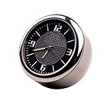 Boyous アウディ専用 車用 ステンレス 時計 ダッシュボード時計 適合多数 AUDI A3 A3セダン A3スポーツバック A4 A4アバント A5スポーツバック A6 A6アバント A7スポーツバック A8 Q2 Q3 Q5 Q7 TT S1 S3 S4 S5 S8 SQ5 TTクーペ