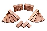 26 Piece Tegu Discovery Magnetic Wooden Block Set, Mahogany [並行輸入品]