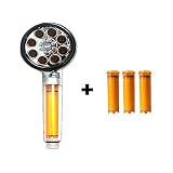クール ビタミンC シャワーヘッド+ビタミンC シャワーフィルター 3個入り /Cool Vitamin C. Shower Head (Chrome) + Vitamin C Shower Filt