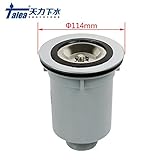 キッチン用の流し排水栓　カゴ付き流し排水栓　XK275C003