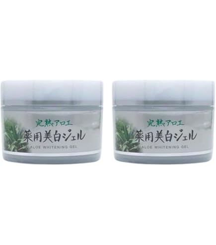 Amazon | アロエ本舗株式会社 完熟アロエ 薬用美白ジェル 100g 医薬部