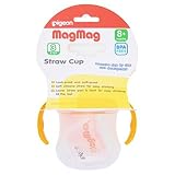 ストローカップ 介護 Pige Mag Mag 8+Months BPA Free 7oz 3 Step Straw Cup 1pc