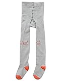 Plus Nao(プラスナオ) 子供用タイツ ベビータイツ こどもタイツ 秋冬 女の子 女児 男の子 男児 BABY 猫 ネコ キャット 動物 アニマル 可愛 0-1 ライトグレー