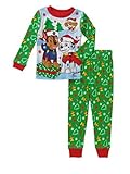Paw PatrolクリスマスHolidayベビー幼児用パジャマ寝間着( 18 m、グリーンPresents )