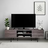 テレビ台 150cm 40～55 型対応 テレビボード ローボード テレビ 台 tv 台 tv stand 収納付き 配線整理 木目調 アジャスター脚付き