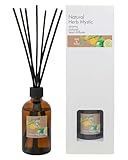 元藏 ルームフレグランス リードディフューザー ナチュラルハーブミスティック ライム & ゆずの香り 100ml