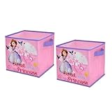 Disney Sofia the First 2 - pk。Collapsible Storage Cubes