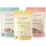 【おやつ3種食べ比べセット】ヒトワン(HITOWAN) フリーズドライ おやつ (①ビーフ②ホウボウ③ベニソン)トッピング ニュージーランド産 無添加 子犬 成犬 シニア 全年齢対応 犬 猫 小型犬 中型犬 大型犬 ドッグフード キャットフード