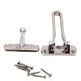 BEE&BLUE 盗難防止ドアバックル 亜鉛合金バックル ドア 留め具 ボタン ドアバックル ドアホルダー セキュリティドアバックル エントリーガードロック