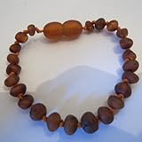 Baltic Amber Baby Bracelet by Momma Goose (Raw Cognac) [並行輸入品]