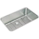 エルケイeluh281610pdbgグルメ30 – 1 / 2 " 1 Basin 18ゲージステンレススチールKitch、 30.5 x 18.5 x 10 ELUH281610PDBG 1