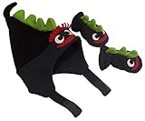 N 'iceキャップBaby Boy 2 PlyマイクロフリースDino帽子とミトンセット US サイズ: 3S カラー: ブルー