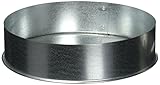 Imperial Mfg GroupGV0726Galvanized Tee Cap And Plug-8" 28GA GALV TEE CAP (並行輸入品)