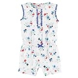 Carter's(カーターズ) フローラルロンパース ホワイト ロンパース半袖 6ヶ月【並行輸入】