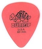 ギター ピック Jim Dunlop 418R Tortex Standard：Orange 0.60mm ティアドロップ