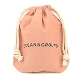 OCEAN＆GROUND オーシャンアンドグラウンド コットン巾着小 OCEAN＆GROUND ライトピンク