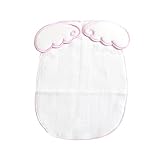 (ボリボンウーフ)boribon oeuf ベビー 汗取りパッド/天使の羽 (汗取りガーゼ/汗取りパット/エル)/ピンク