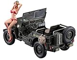 ハセガワ(Hasegawa) 1/24 カーモデルシリーズ 1/4トン 4×4トラック w/ブロンドガールズフィギュア(1体付き) プラモデル SP449