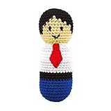 Dandelion Hand Crocheted Rattle, Dad by Dandelion [並行輸入品]