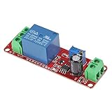 volflashy NE555 タイマ 単安定 スイッチ 可変 モジュール 時間 遅延 リレー モジュール DC 12V カー ディレイ リレー シールド ボード