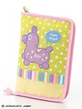 RODY・ロディロディ母子手帳ケース(横向き) パープル×ライトグリーン -