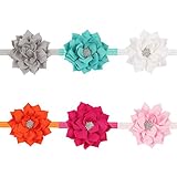 Sasairy ベビー キッズ ヘアバンド ヘアアクセサリ 赤ちゃん 女の子用 赤ちゃん用 ベビー用 9cm 子供髪飾り 6枚セット お洒落 ァッション誕生日のプレゼント