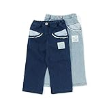 Youpi! 長丈パンツ (80～130cm) キムラタンの子供服 ブルー 130 (19088x19388-161a)