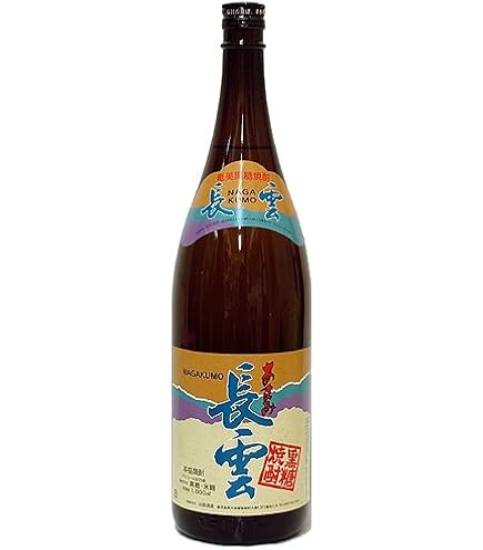 Amazon.co.jp: 山田酒造 長雲 一番橋 黒糖焼酎 30度 1800ml : 食品