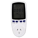 Liebeye 電力測定計 デジタル LCD 電力計 測定 アウトレットソケットワット 電圧電流計 US仕様