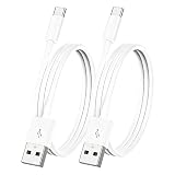 USB Type C ケーブル 1m 2本セット 【 3A 急速充電/高速データ転送】POTRRCIUSUER USB A to C ケーブル タイプc 充電ケーブル 柔らかい TPE素材 断線防止 映像出力非対応 スマホ タブレット 対応