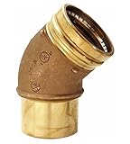 Viega ProPressゼロLead銅45度エルボwith 3 / 4インチFTG X P 2 Pack 2