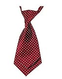 ユニークなベビータイアジャスタブルネクタイパーティーウェディングショータイガールボーイタイレッドドット