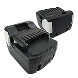 @NSS 【長期1年保証】2個セット 日立工機 Hitachi BSL1460 互換バッテリー 14.4V 6.0Ah 6000mAh サムスン搭載 互換品 ヒタチ (2)