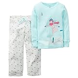 カーターズ Carter's 子供用 綿＆フリース パジャマ 女の子 2-Piece Cotton & Fleece PJs 24M (83-86cm) [並行輸入品]