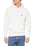 [チャンピオン] Amazon.co.jp限定 パーカー 長袖 ワンポイントロゴ フーデッドスウェットシャツ C3-W105Z メンズ オフホワイト XL