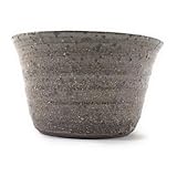 信楽焼 植木鉢 緑釉中深 4号鉢 鉢幅13cm×高さ7.5cm 盆栽鉢 陶器鉢 盆栽妙