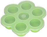 Set of 2 Baby Food Storage Container, 7 Cups Silicone Baby Food Storage Tray by Suntake (Green) by S