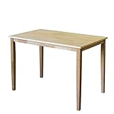 〔〕 ダイニングテーブル／リビングテーブル 〔長方形／110cm×70cm〕 ナチュラル『TORINO』 木製