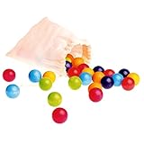 Grimm's Spiel & Holz Design（グリムス社） カラー木玉 35個入り【GRI-10225】