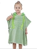 FS Large Toddler and Baby Hooded Towel Poncho (Frog) by SF