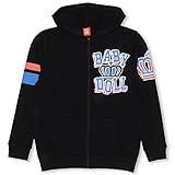 BABYDOLL（ベビードール） 親子ペア 袖ラインジップパーカー XL ブラック