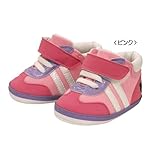 [ミキハウス] MIKIHOUSE 【ダブルＢ】 メッシュスニーカー風のベビープレシューズ (11-12.5cm) 60-9304-789 ピンク/12cm
