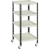 TRUSCO(トラスコ) V型ツールワゴン 350×420×H798 4段 VS-1