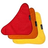 Mum 2 Mum Bandana Wonder Bib - - Red, Orange, Yellow by Mum2Mum