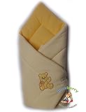 BlueberryShop Warm Thermo Terry for CAR SEAT Swaddle Wrap Blanket Sleeping Bag for Newborn baby show