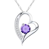 オープンハート ネックレス レディース 上質5Aジルコニア ペンダント シルバー925 純銀 金属アレルギー対応 誕生日 プレゼント ギフト