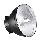 Neewer 7"/18cmボーエンズマウントリフレクターディフューザー ストロボフラッシュに対応