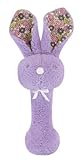Stephan Baby Fuzzy Bunnie Rattle, Lilac by Stephan Baby [並行輸入品]