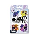 Snailed it! ゲーム | 子供、ティーン、大人向けの簡単に学べるファミリーゲーム | カタツムリカードゲーム | 対象年齢8歳以上 | 3~6人用 | 20分 | キッズギフト